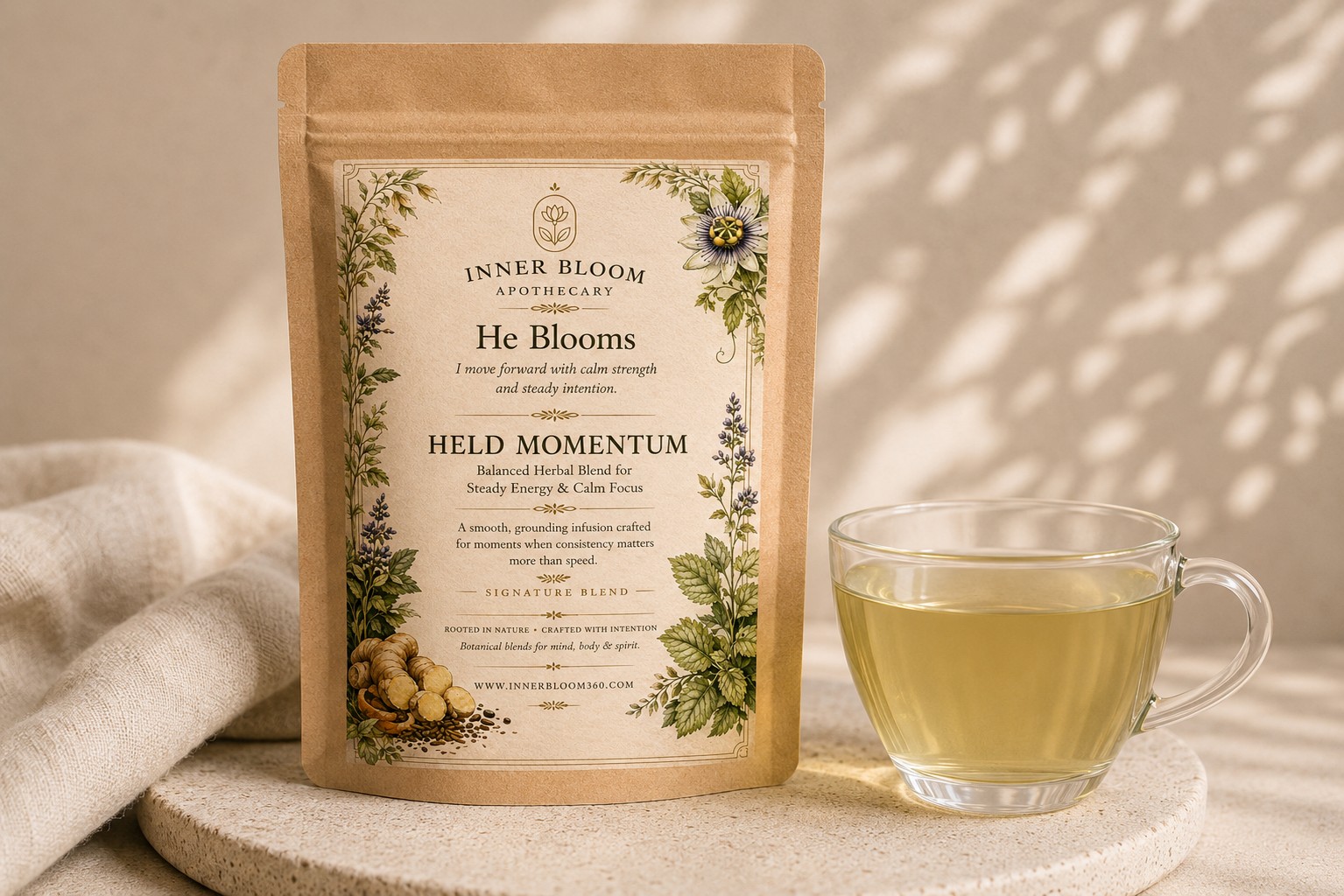 Held Momentum front label